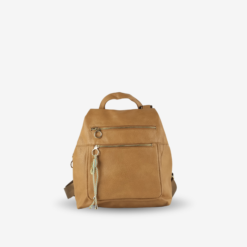 Mochila Antirrobo con Colgante Camel