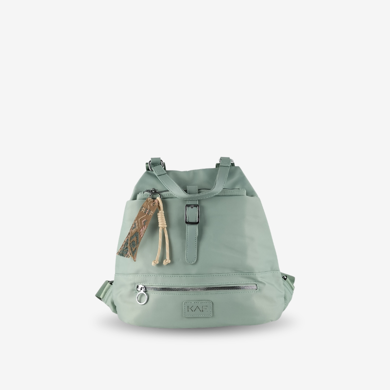 Mochila Antirrobo Nylon Verde