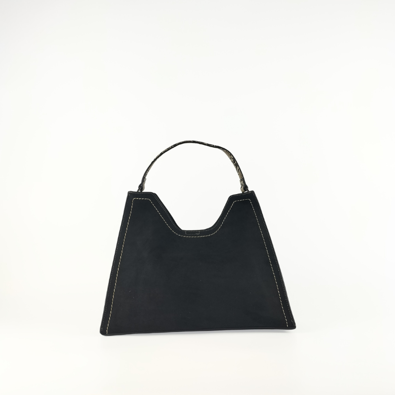 Bolso Efecto Ante con Neceser