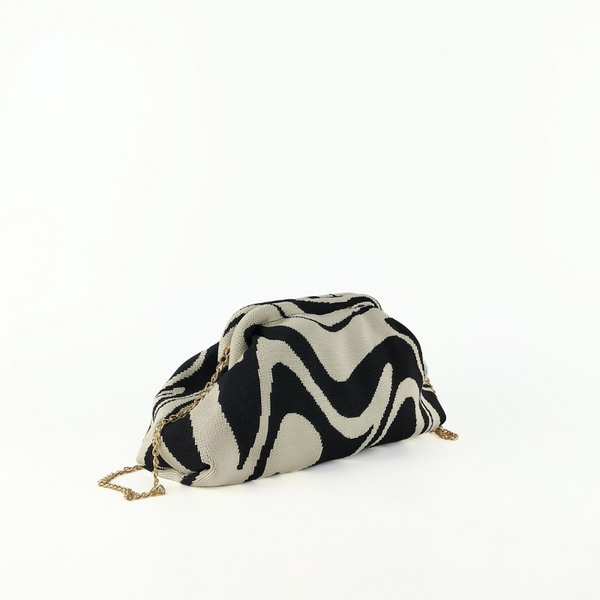 Clutch de Punto Animal Print