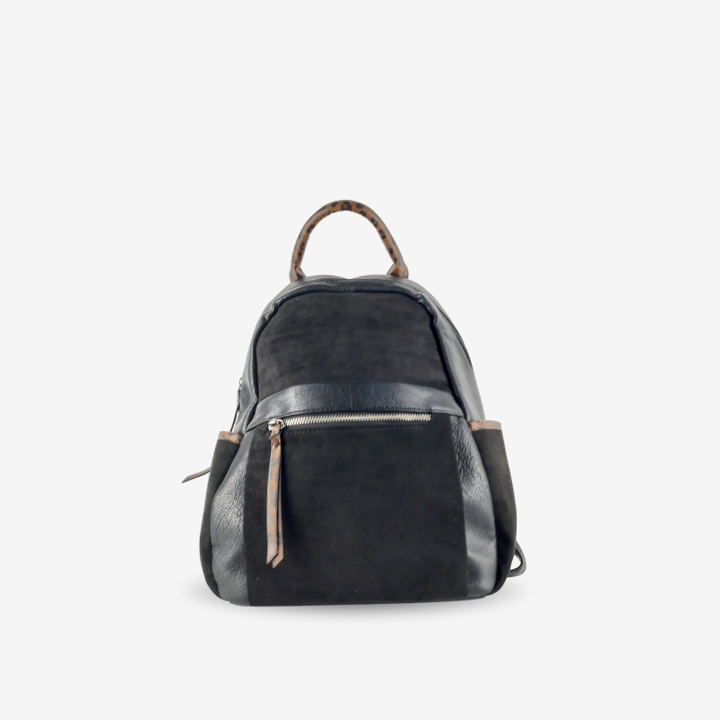 Mochila Urbana Multi Textura Negra