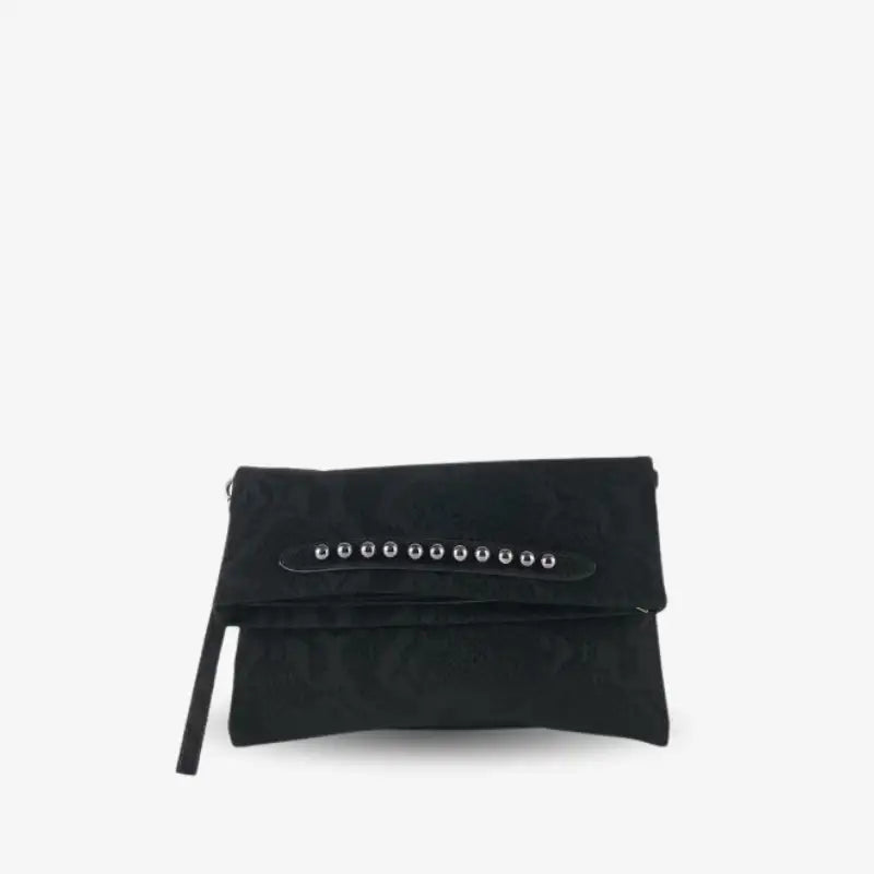 Bolso de Mano Efecto Piel con Patrón