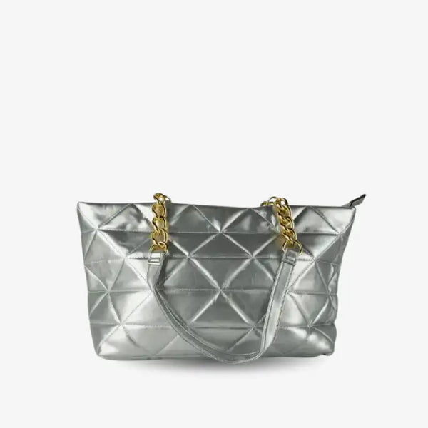 Shopper Acolchado con Cadena