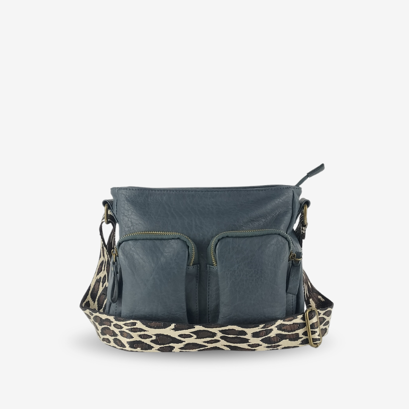 Bolso de Hombro con Correa Guepardo