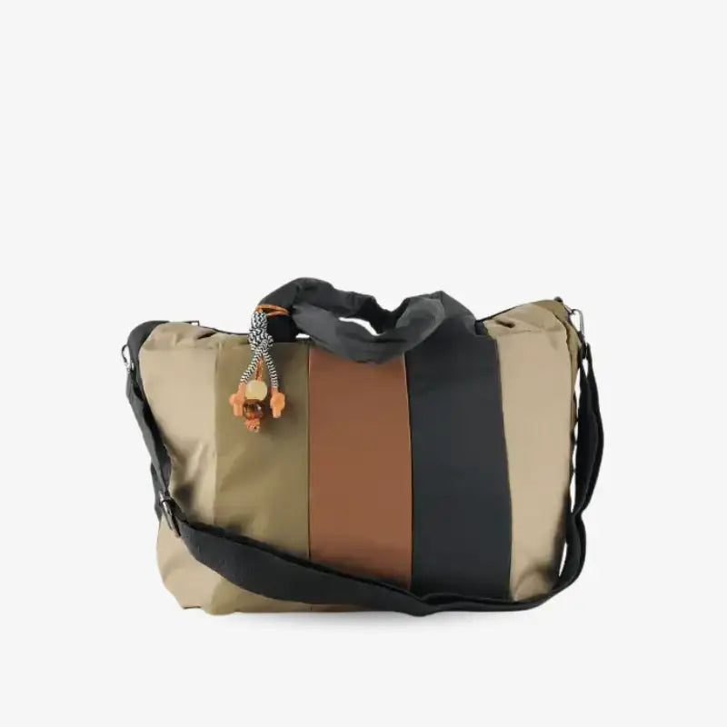 Shopper de Nylon a Rayas