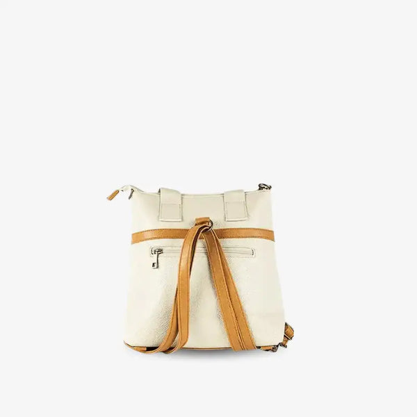 Mochila Convertible Bicolor 2 en 1 de mujer - KAF Bolsos, foto 2