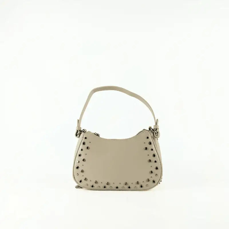 Bolso Baguette con Perforaciones - KAF Bolsos