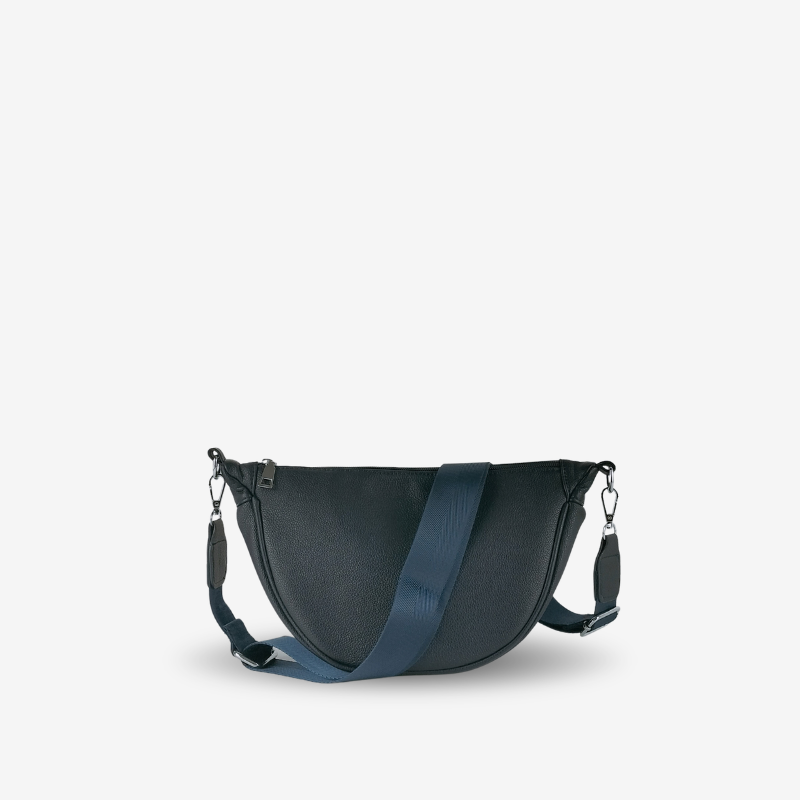 Bandolera Media Luna Azul