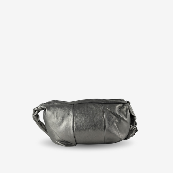 Bolso de Pecho Hobo Plata