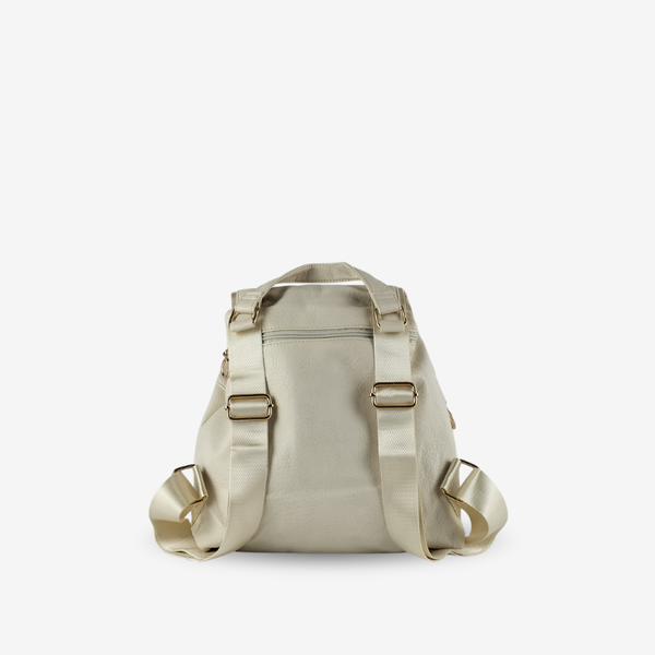 Mochila Antirrobo con Colgante Beige