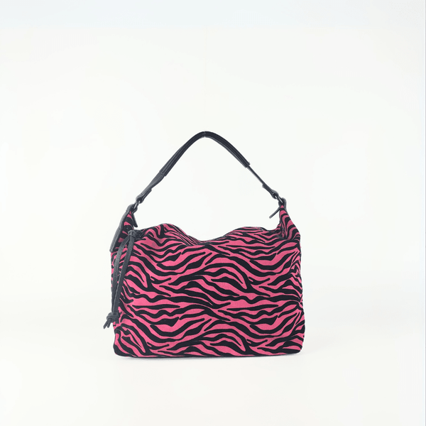 Bolso Animal Print Fucsia