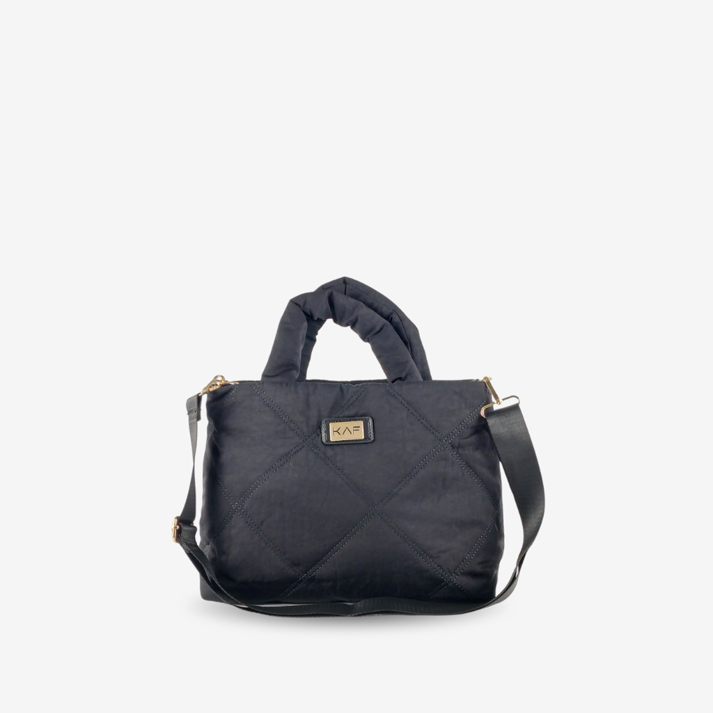 Tote de Nylon Negro