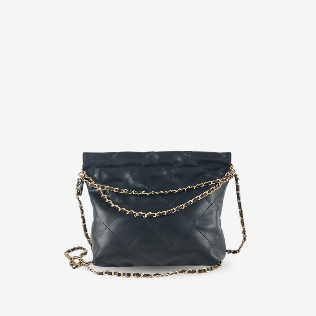 Bolso de Fiesta Rombos Negro