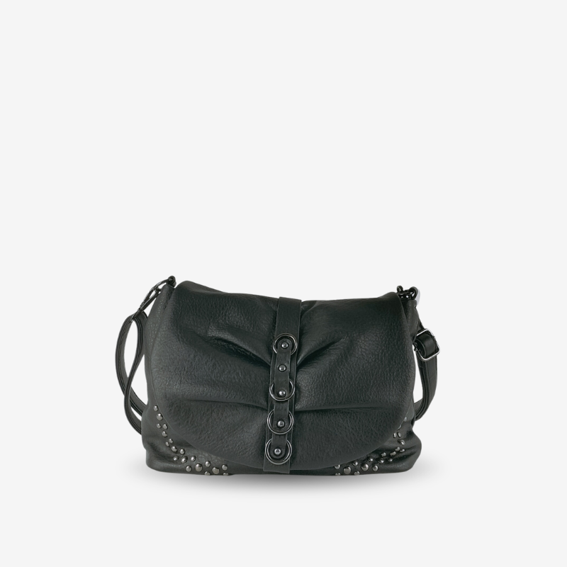 Bolso Anillas Negro