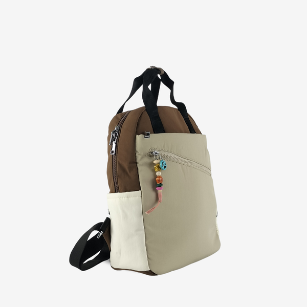 Mochila con Asa de Mano Marrón