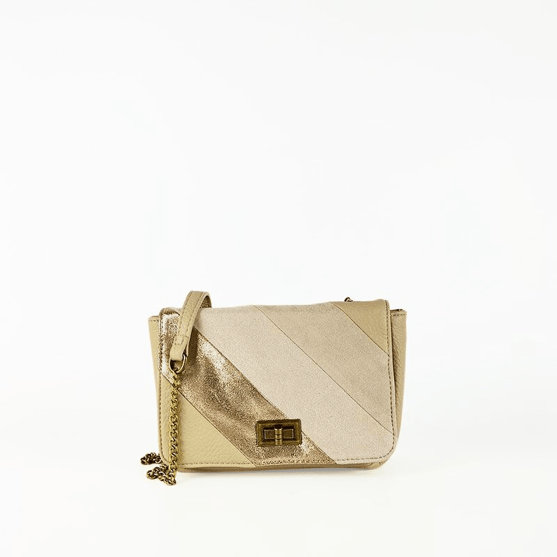 Bolso de Fiesta Fantasía Beige - KAF Bolsos