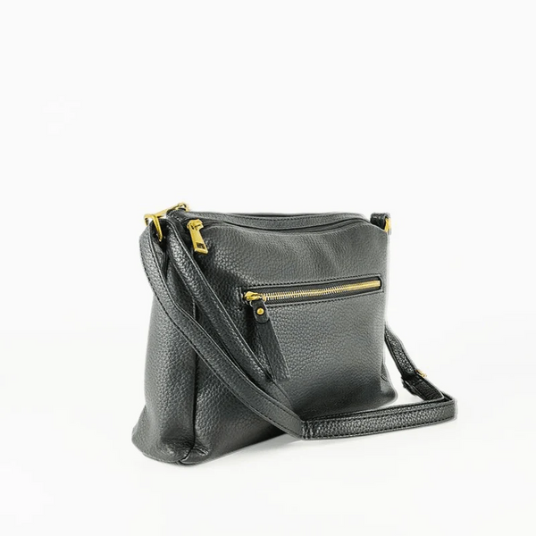 Bolso de Hombro Negro KAF Bolsos