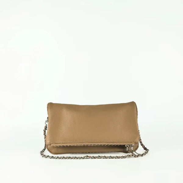 Bolso de Mano con Cadena Doble - KAF Bolsos