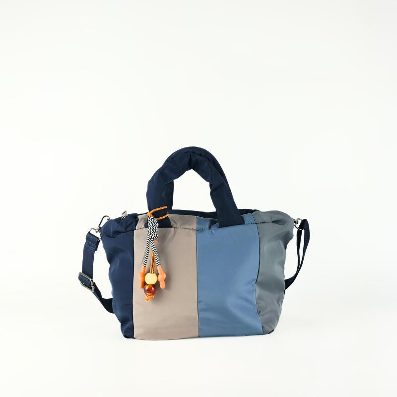 Tote de Nylon a Rayas