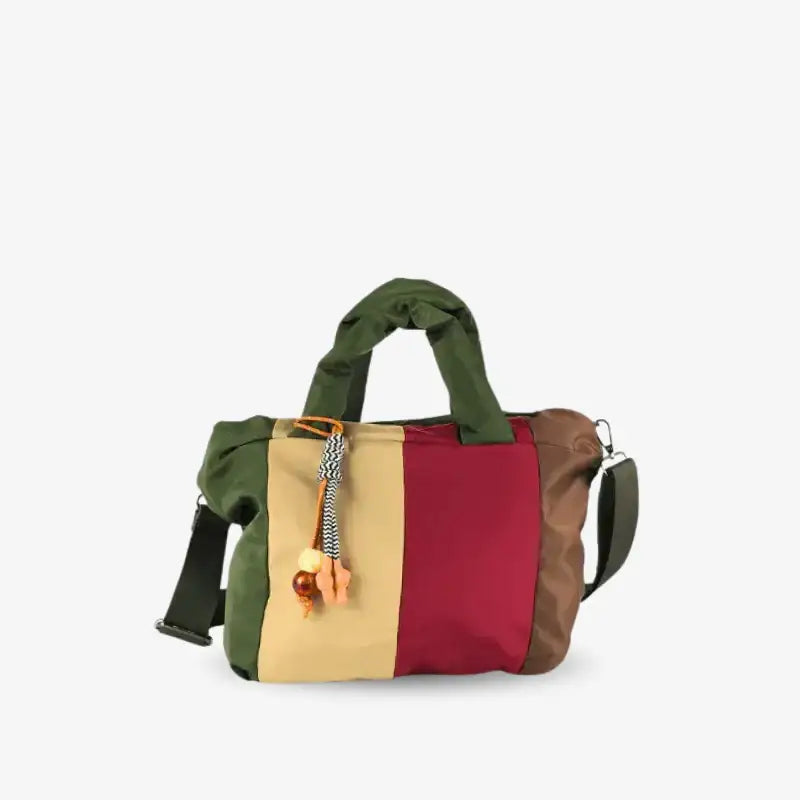 Tote de Nylon a Rayas
