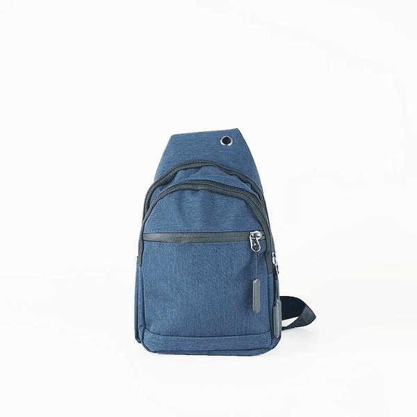 Mochila Cruzada Azul - KAF Bolsos