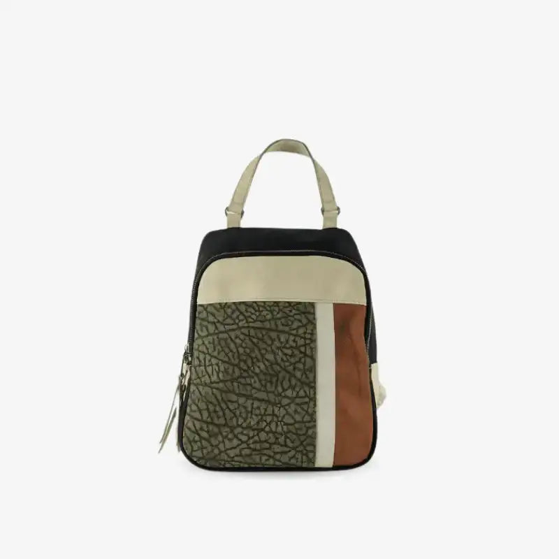 Mochila Multicolor Efecto Piel