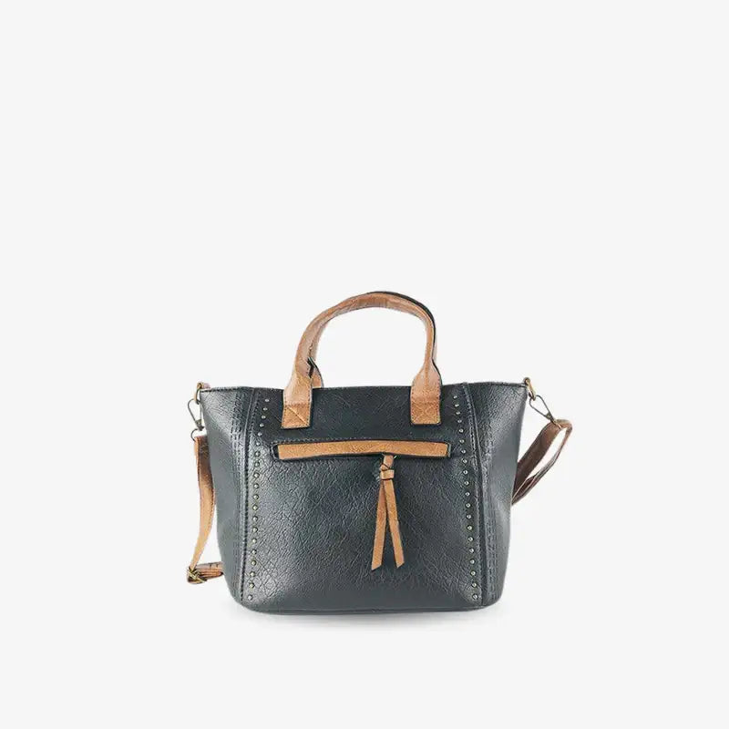 Bolso Tote Mediano Bicolor