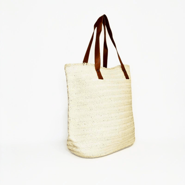 Shopper Ratán Beige - KAF Bolsos