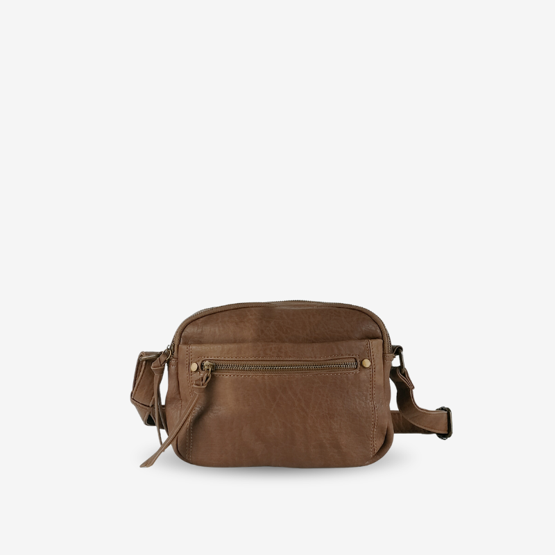 Bandolera Básica Marrón