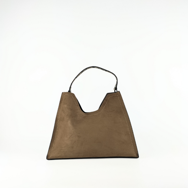Bolso Efecto Ante con Neceser