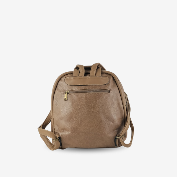 Mochila Trenzada Café