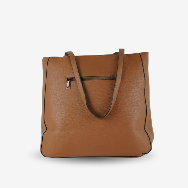 Shopper Marrón con Tassel