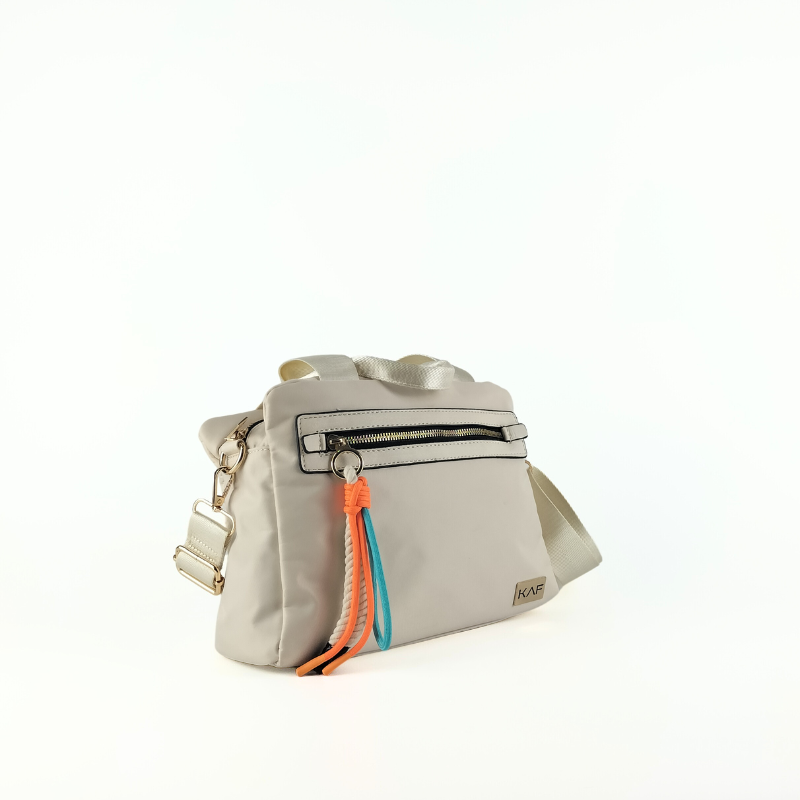 Tote Nylon Con Llavero