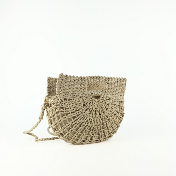 Bolso Estilo Cesta con Bandolera