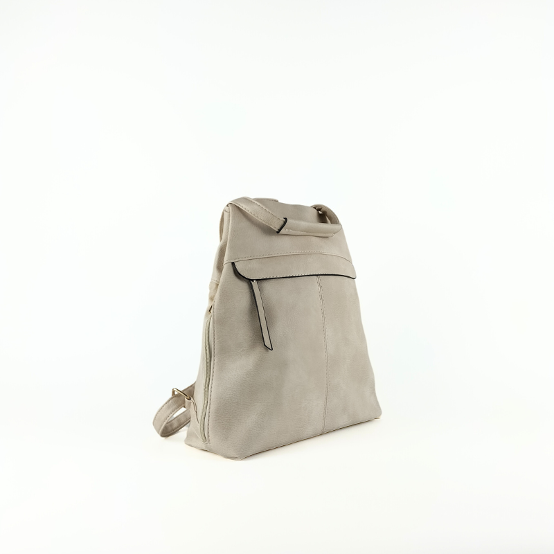 Mochila Convertible Antirrobo Beige
