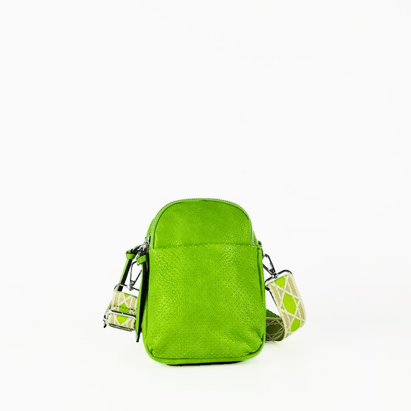 Bolso para Móvil Efecto Piel Verde - KAF Bolsos