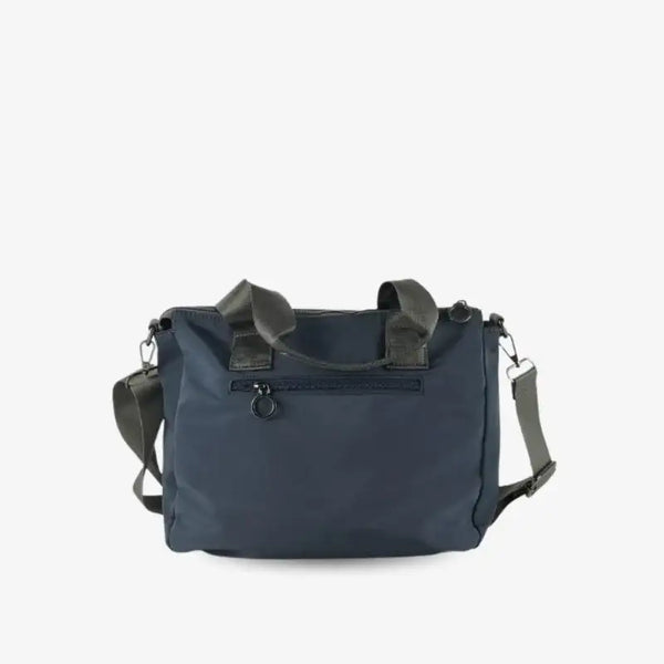 Tote Tricolor con Colgante