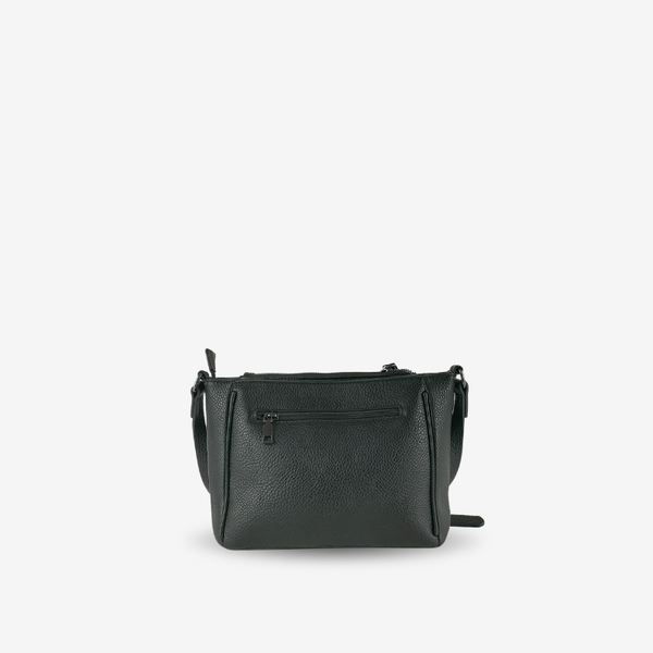 Bolso de Hombro con Cartera Negro