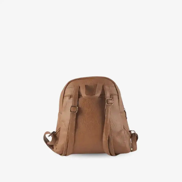 Mochila Urbana Bicolor Cuero