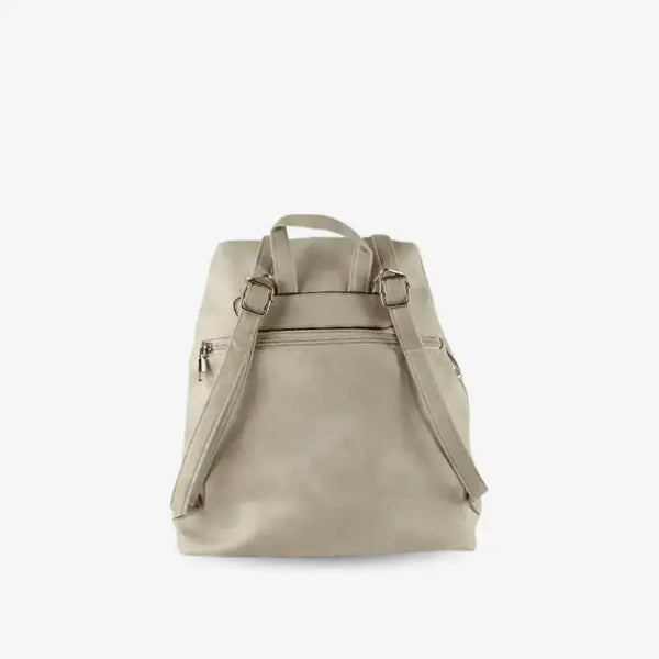 Mochila Convertible Antirrobo Beige