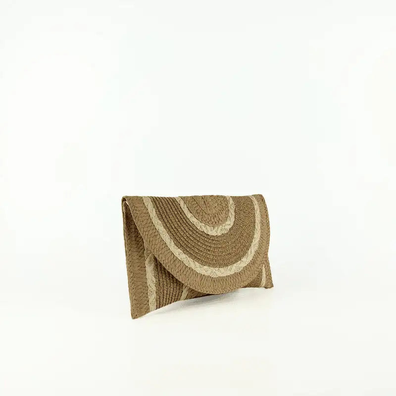 Bolso de Mano Tipo Sobre Bicolor - KAF Bolsos