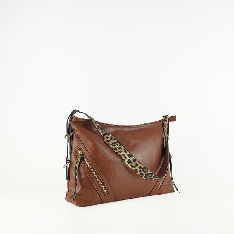 Shopper con Asa Animal Print