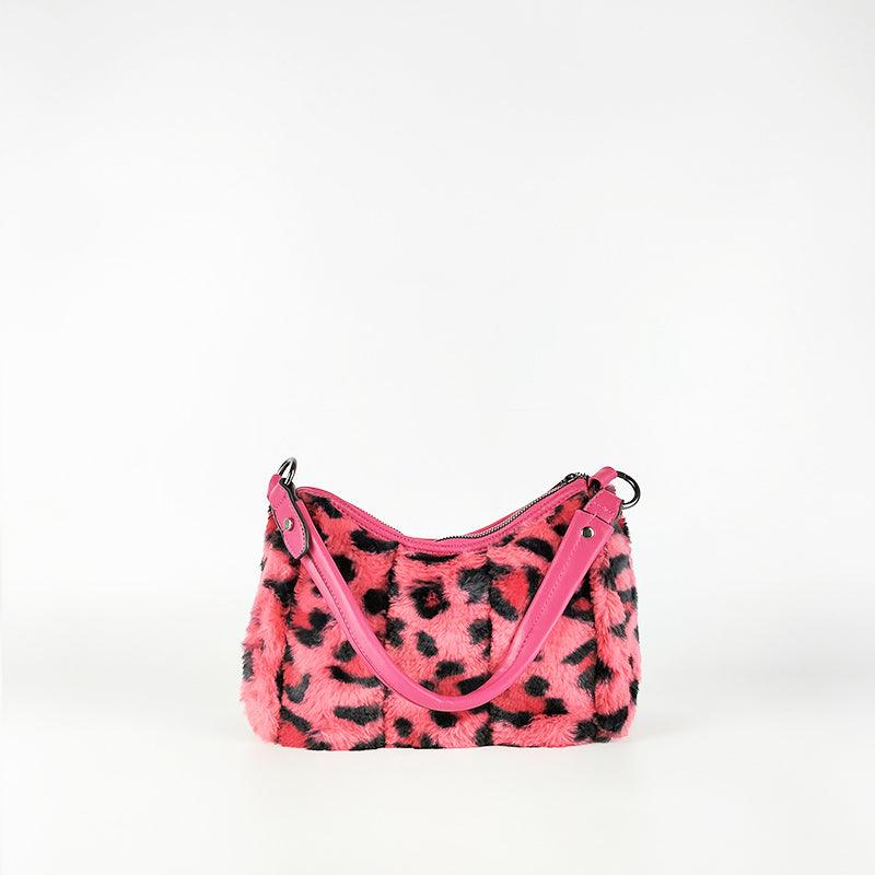 Bolso Peluche Animal Print - KAF Bolsos