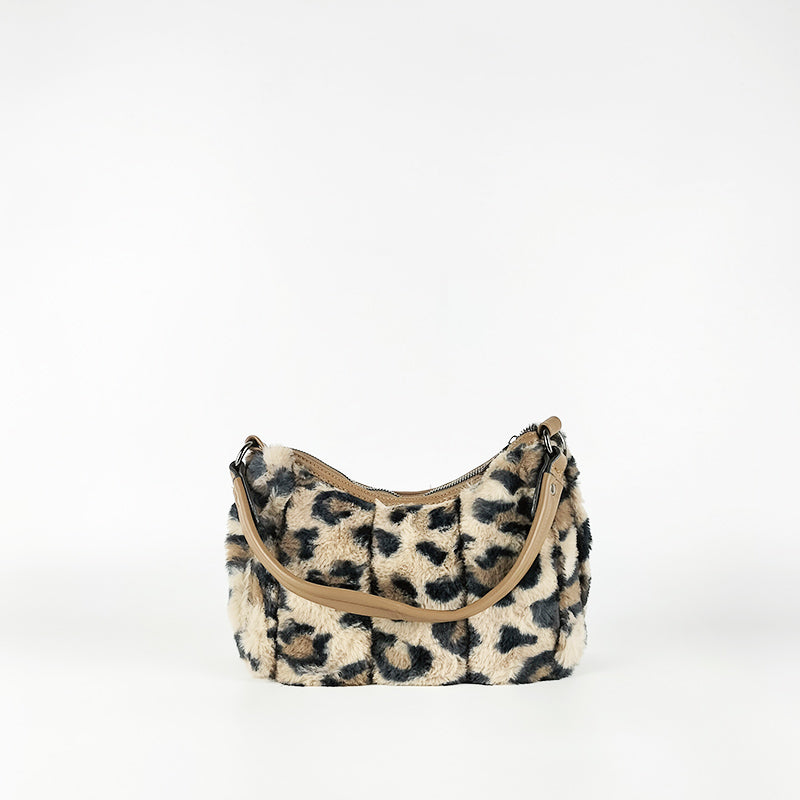 Bolso Peluche Animal Print