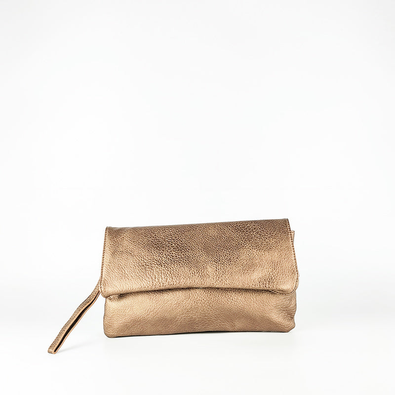 Bolso de Mano Bronce