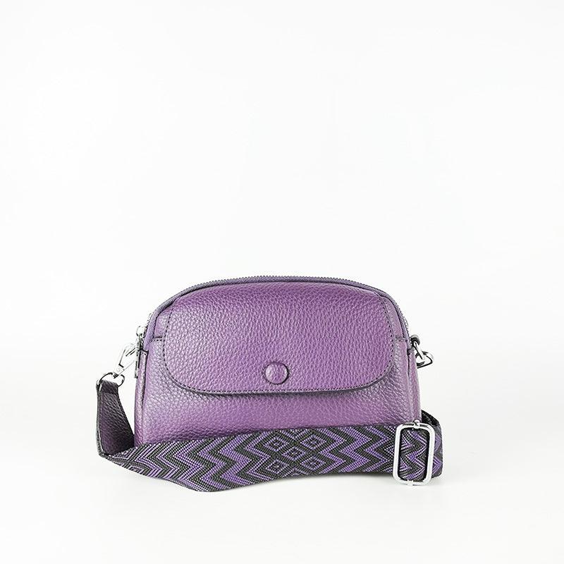 Bolso Bandolera Pequeño Morado - KAF Bolsos