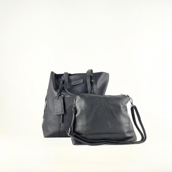 Shopper Negro con Neceser