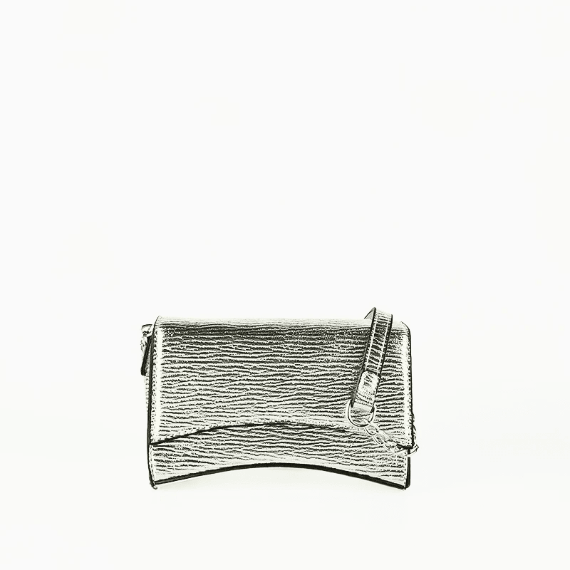 Bolso de Fiesta Plata - KAF Bolsos