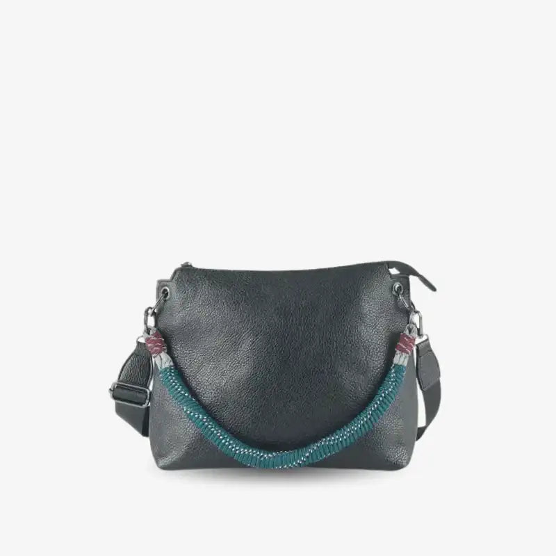 Bolso de Hombro con Cordón