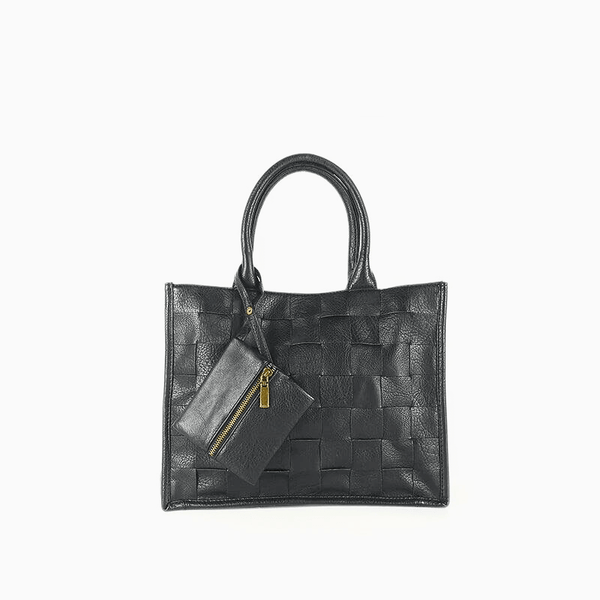 Bolso Tote Ejecutivo Negro - KAF Bolsos